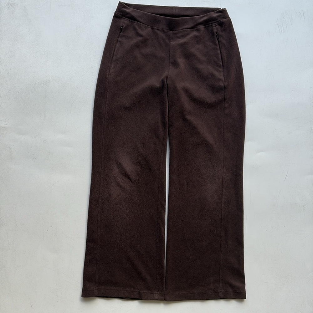 Nike ACG chocolate brown light fleece pants soft size small cotton dress
